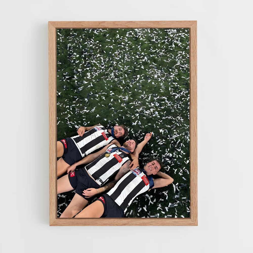 Poster Collingwood Dreamers – affiche Football australien (vue 4)